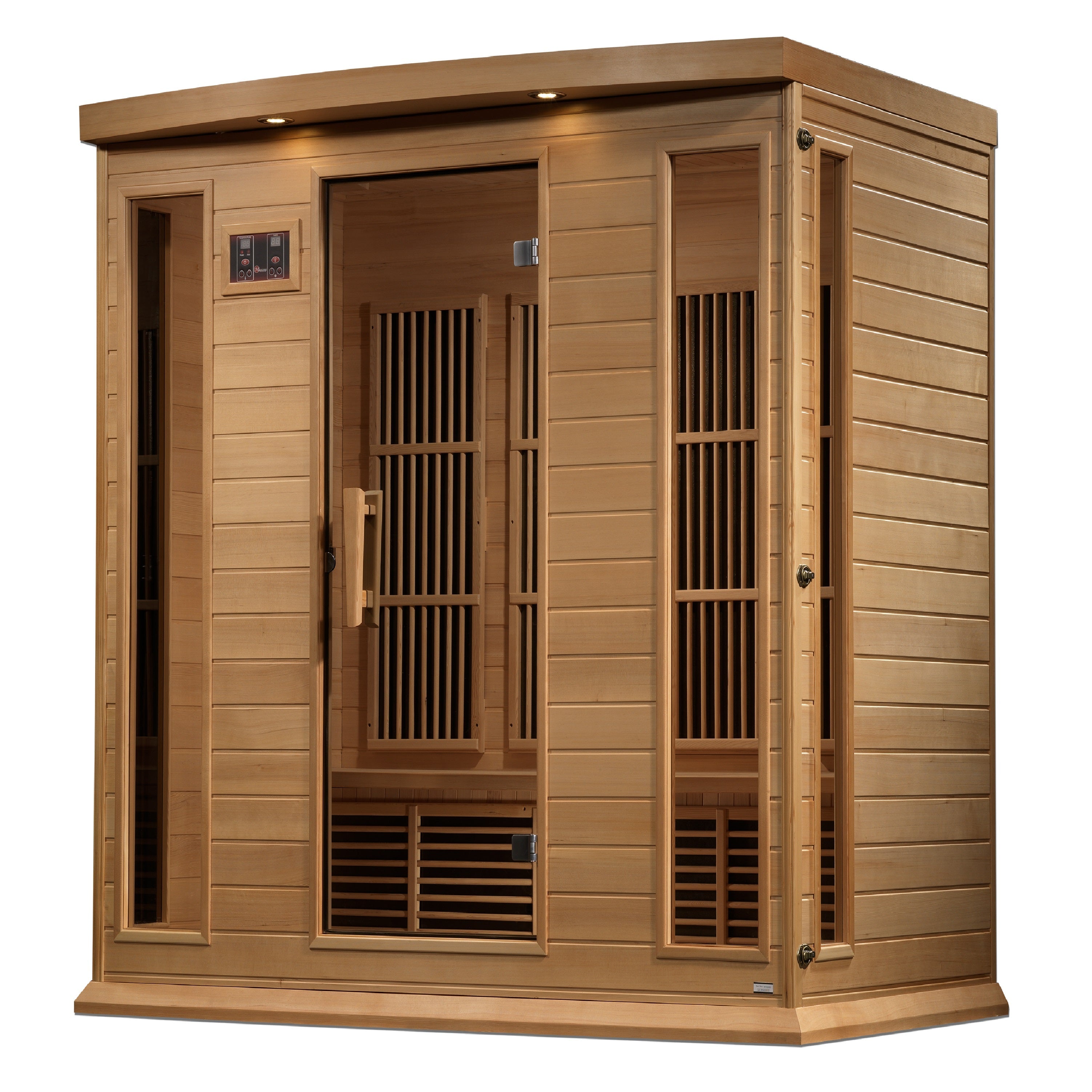 Maxxus Corner Near Zero EMF (Under 2MG) FAR Infrared Sauna (4 Person) Maxxus Saunas