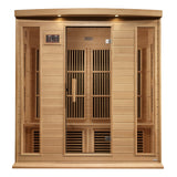 Maxxus Corner Near Zero EMF (Under 2MG) FAR Infrared Sauna (4 Person) Maxxus Saunas