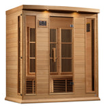 Maxxus Corner Near Zero EMF (Under 2MG) FAR Infrared Sauna (4 Person) Maxxus Saunas