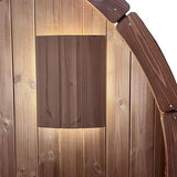 SaunaLife Light Sconce Set Plus 48" Interior LED Bar for SaunaLife E6 Barrel Sauna Sauna Life