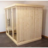 SaunaLife 4-6 Person Traditional Indoor Sauna | Model X7 Sauna Life