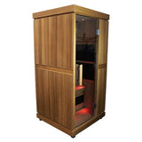 The Purify 1 Person Indoor Full Spectrum Infrared Sauna with Red Light Therapy