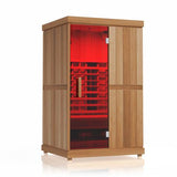 The Radiant 2 Person Indoor Full Spectrum Infrared Sauna with Red Light Therapy