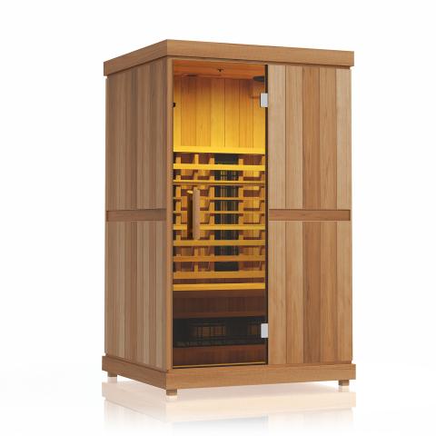 The Radiant 2 Person Full Spectrum Infrared Sauna | Finnmark