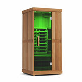 The Purify 1 Person Indoor Full Spectrum Infrared Sauna with Red Light Therapy