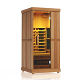 The Purify 1 Person Indoor Full Spectrum Infrared Sauna with Red Light Therapy