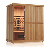 The Nourish 3 Person Indoor Full Spectrum Infrared Sauna with Red Light Therapy