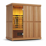 The Nourish 3 Person Indoor Full Spectrum Infrared Sauna with Red Light Therapy