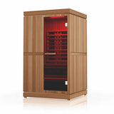 The Energize 2 Person Indoor Hybrid Sauna with Red Light Therapy