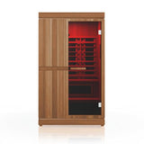 The Energize 2 Person Indoor Hybrid Sauna with Red Light Therapy