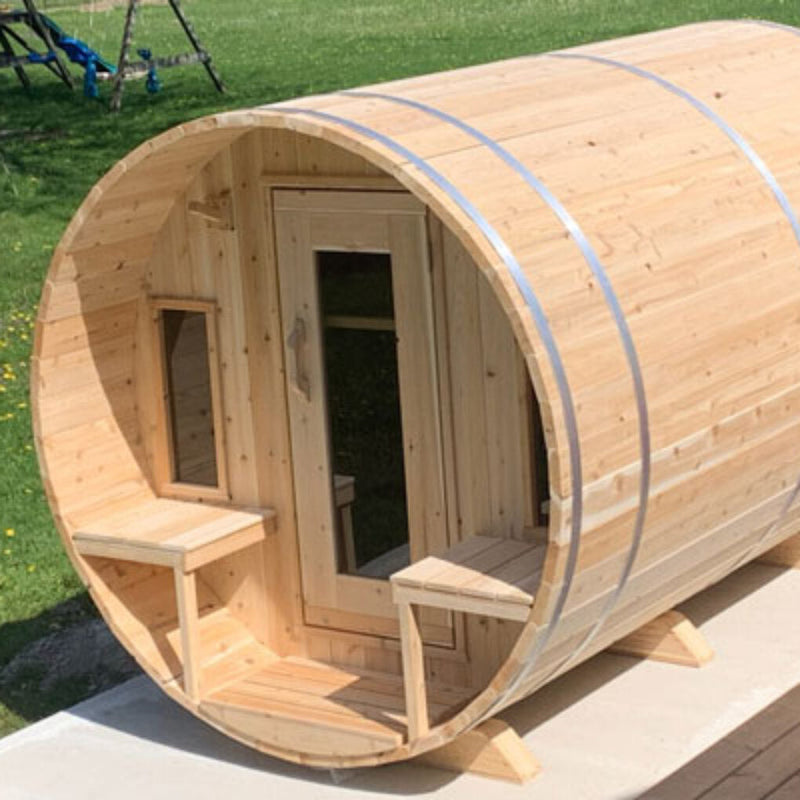 The Tranquility 8 Person Traditional Sauna Barrel | Dundalk